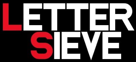 Letter Sieve Logo